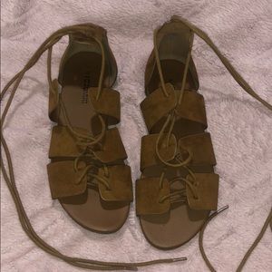 Women’s size 7 H&M tie up sandals